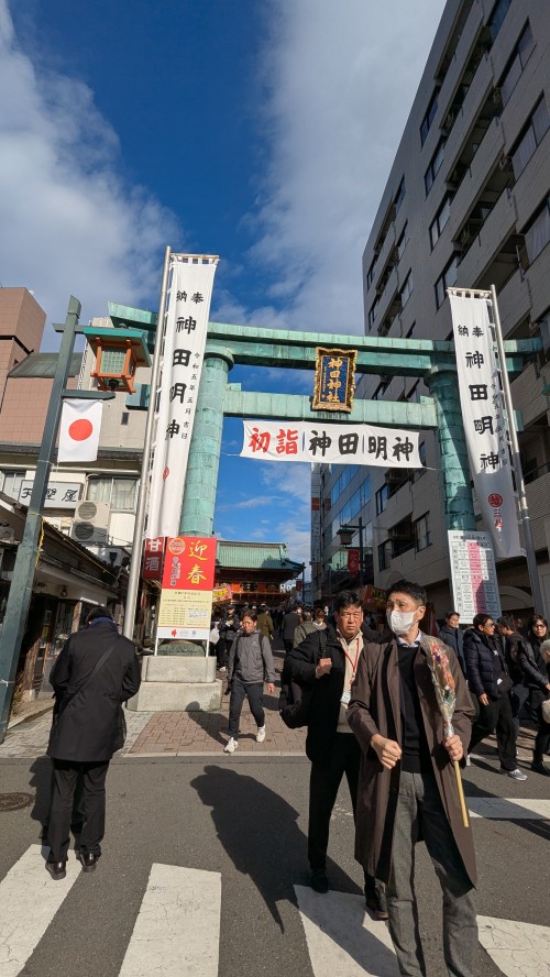 神田明神で初詣