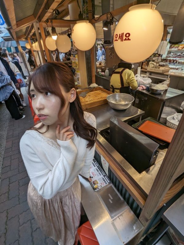 どこ見てるの？